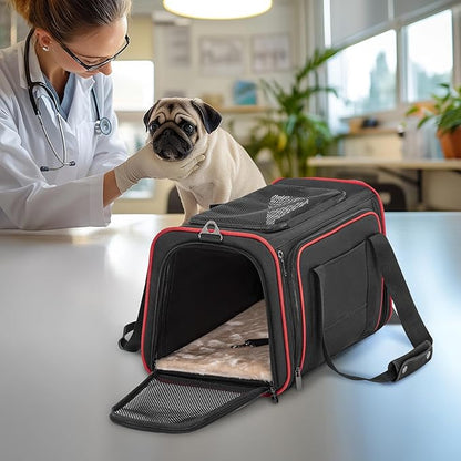 Petsfit Expandable Dog Carrier Large Cat Carrier, Soft-Sided Portable - Image 9
