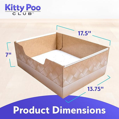 Leakproof Disposable 2-Pack Cat Litter Box - Image 4