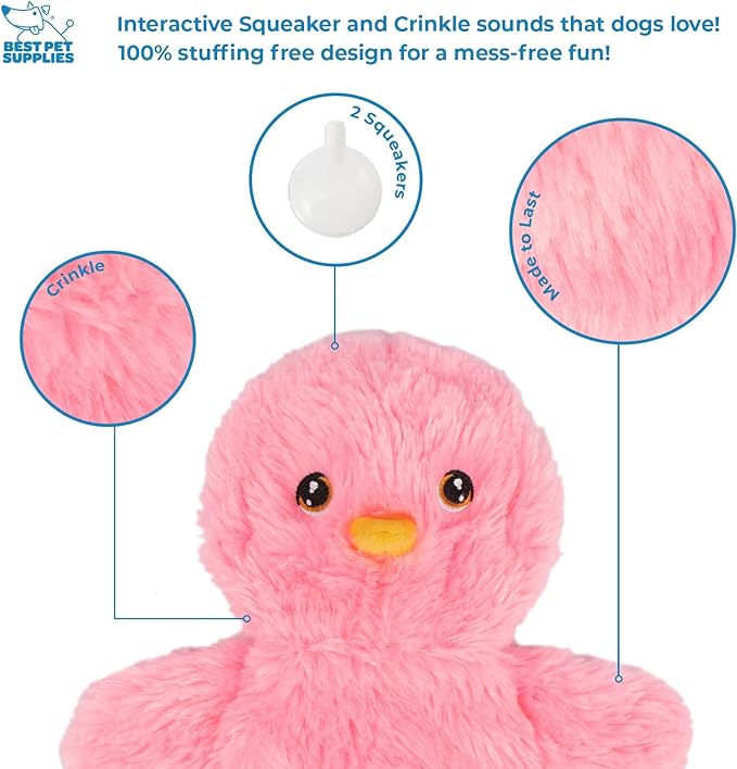 Best Pet Supplies Interactive Squeaky Dog Chew Toy, Ideal Dog Toys - Image 3