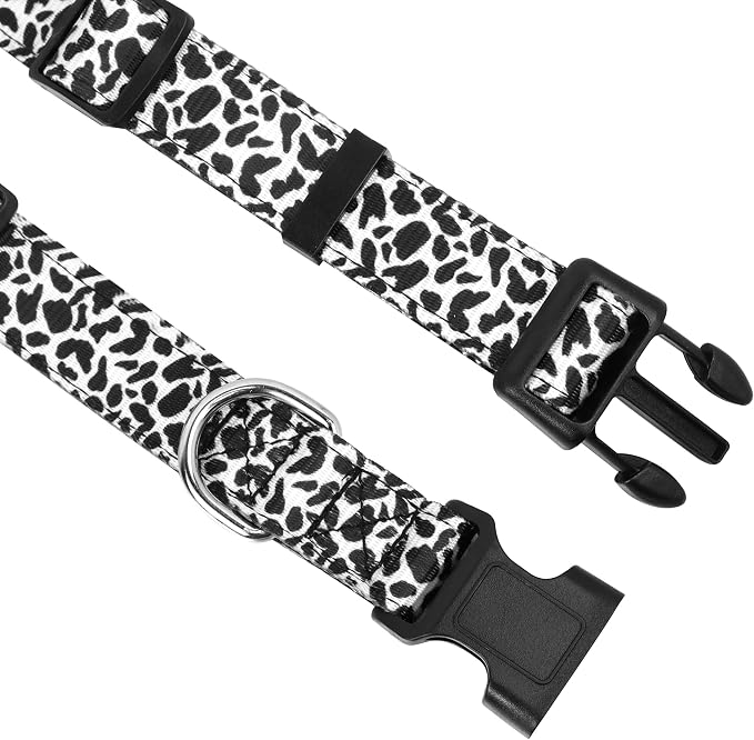 Reflective Dog Collar, Adjustable Soft Neoprene Padded Nylon Pet Collars - Image 3