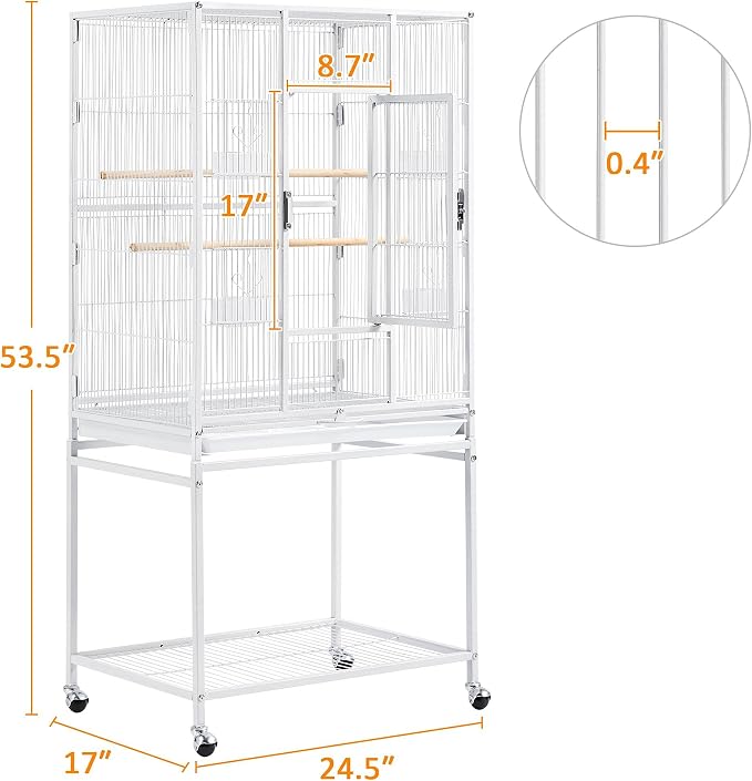 Topeakmart 54-inch Flight Bird Cage - Image 6