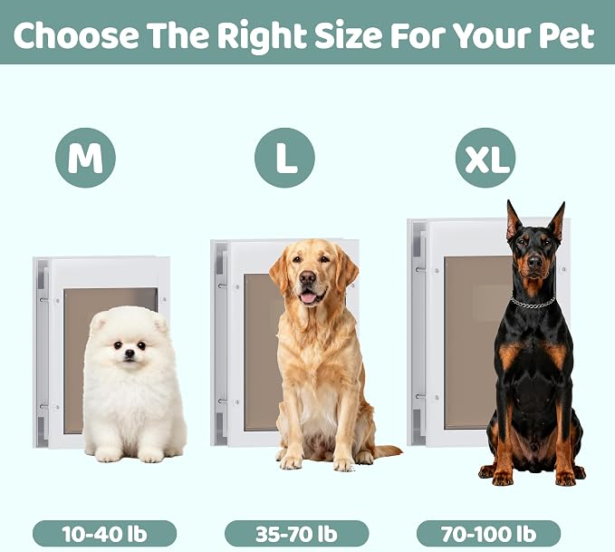 Durable Pet Door, Aluminum Door - Image 3