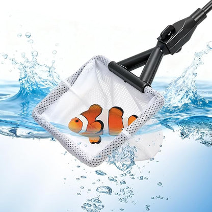 TOPZEA 6 in 1 Aquarium Cleaning Tool Kit, Fish Tank Cleaner Set - Image 3