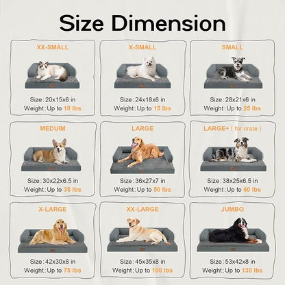 Small Dog Bed and Cat Sofa Waterproof Orthopedic Dog Beds - Image 2