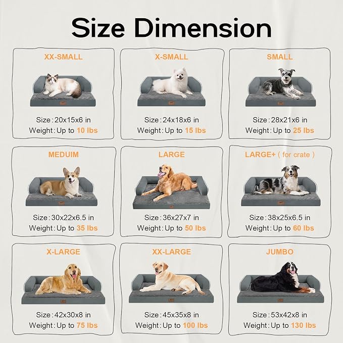 Small Dog Bed Waterproof Orthopedic Dog Beds - Image 2