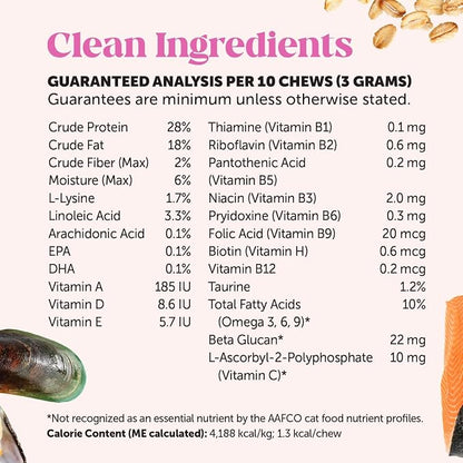 Cat Multivitamin Crunchy & Creamy Chews - Image 7