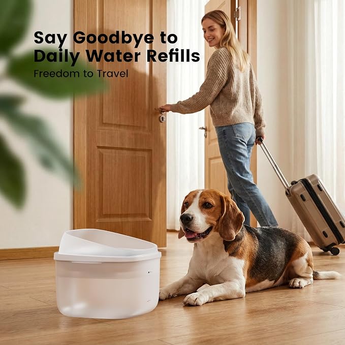 Gardner Pet 1 Gallon Pet Water Fountain, Vortex Dog Water Dispenser, Ultra - Image 7