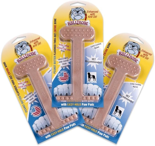 Bullibone Nylon Dog Chew Toy for Aggressive Chewers by Bullibone+Pet+Products+LLC