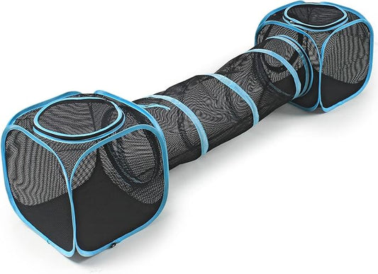INTURN Cat Furniture Tent for Indoor and Outdoor Playpen Portable Cat Tunnels by Unknown