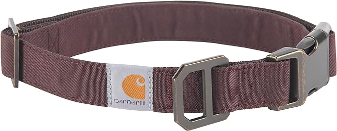 Carhartt Nylon Duck Dog Collar, Fully Adjustable Durable 2-Ply Cordura Nylon by Carhartt