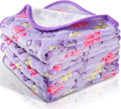 Tatuo 4 Pcs Dog Blanket for Pet Cat Blankets Indoor Puppy Teething Stuff Toys by Tatuo