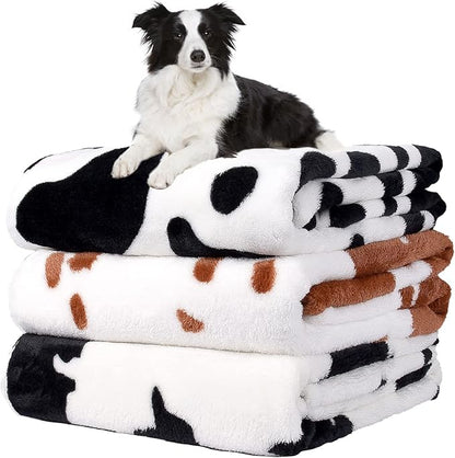 Rezutan 1 Pack 3 Blankets for Dogs, Dog Blanket for Large & Medium Pet Cat by Rezutan