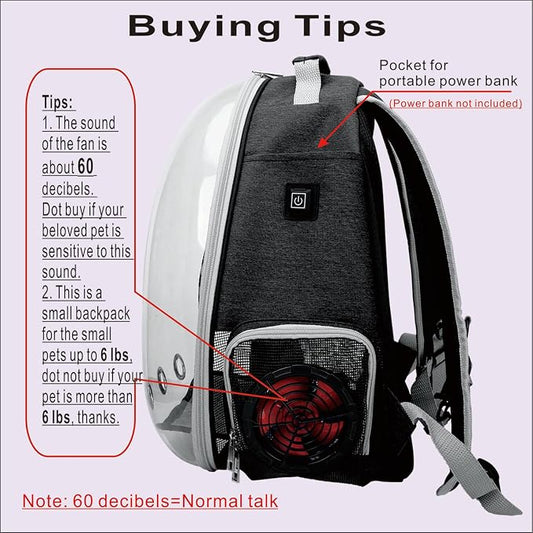 Active Cooling Pet Backpack Carrier - Image 2