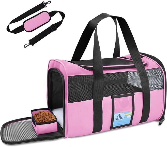 Refrze Pet Carrier Airline Approved, Cat Carriers by Refrze