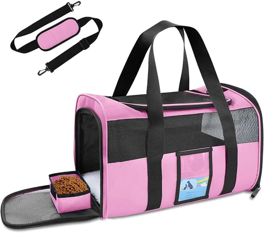 Refrze Pet Carrier Airline Approved, Cat Carriers by Refrze