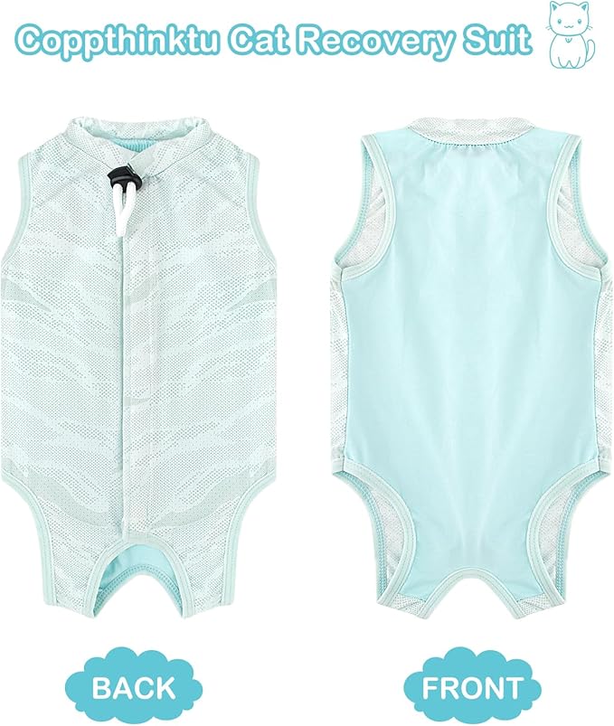 Coppthinktu Cat Recovery Suit Cat Onesie - Image 6