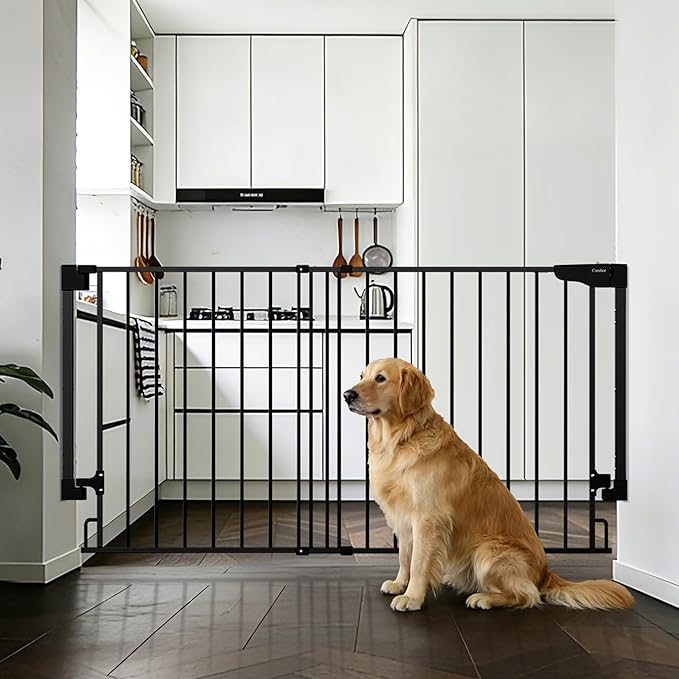 Cumbor 35.1–55" No Bottom Bar Baby Gate by Cumbor