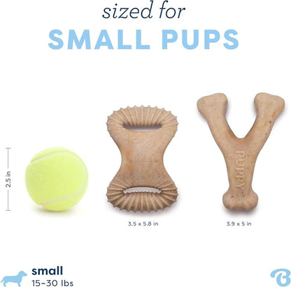 Benebone Puppy 2-Pack Dental Chew/Wishbone Real Chicken Small - Image 4