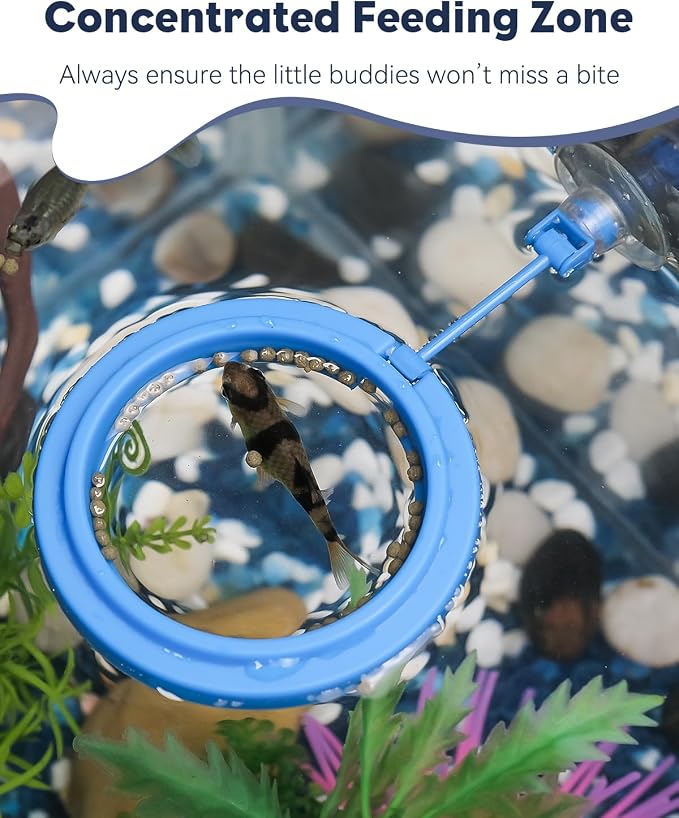 Pawfly Fish Feeding Ring for Aquarium, Feeding Ring - Image 6
