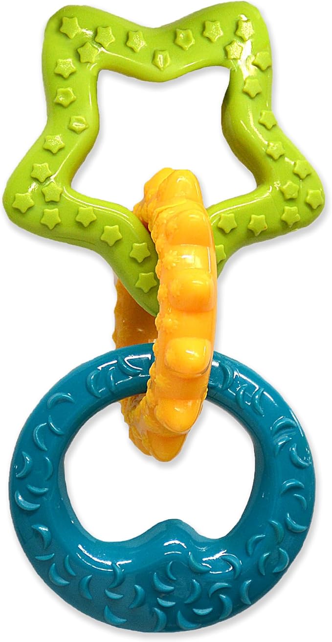 Nylabone Teething Rings Puppy Power Chew Toy by Nylabone