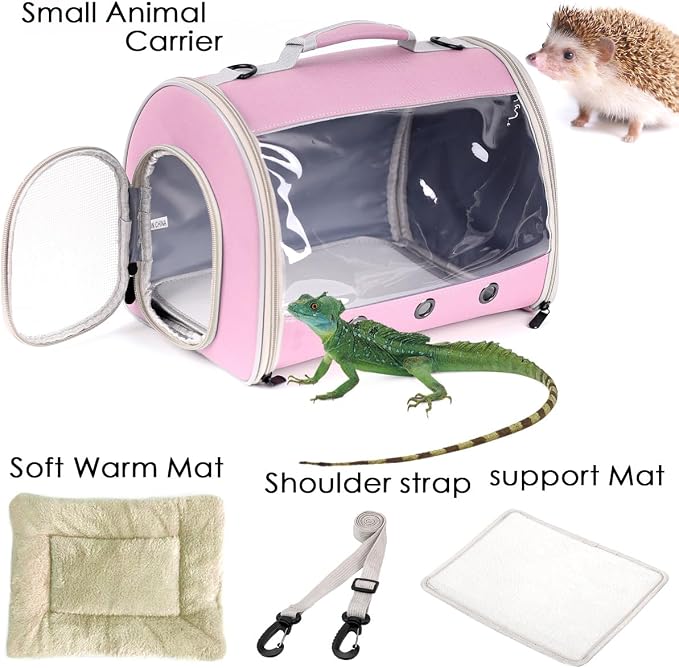 Lizard Travel Carrier Backpack, Guinea Pig Backpack Carrier, Space Capsule - Image 3