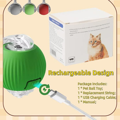 Interactive Dog Cat Toy Ball, Automatic Moving Bouncing Rolling, - Image 7