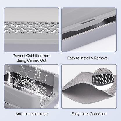 Henkelion Stainless Steel Cat Litter Box - Image 4
