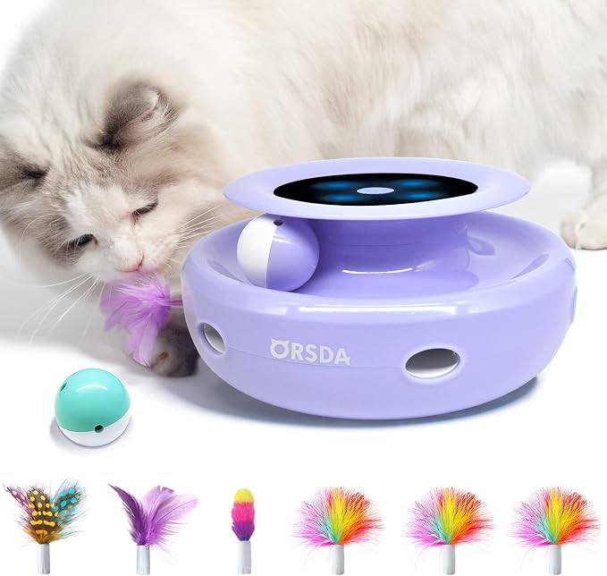 ORSDA Cat Toys, 2-in-1 Interactive Cat Toys by ORSDA