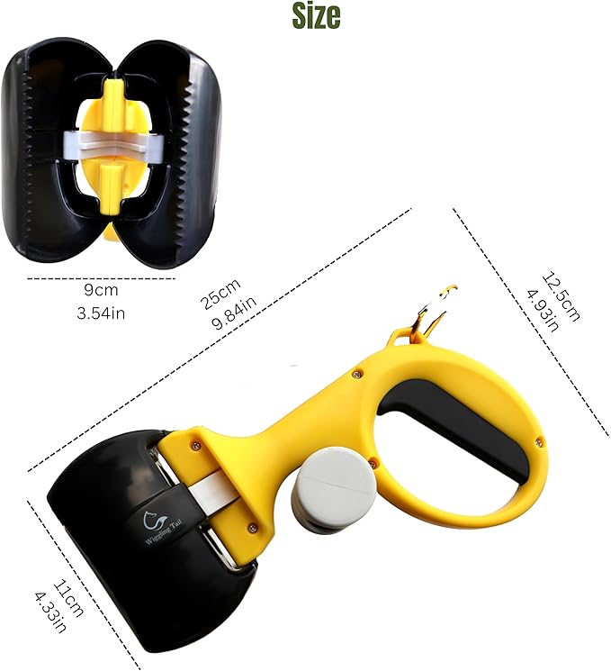 Pet Poop Scooper for Dogs and Cats, Kid-Friendly, Portable & Easy Clean Dog - Image 2