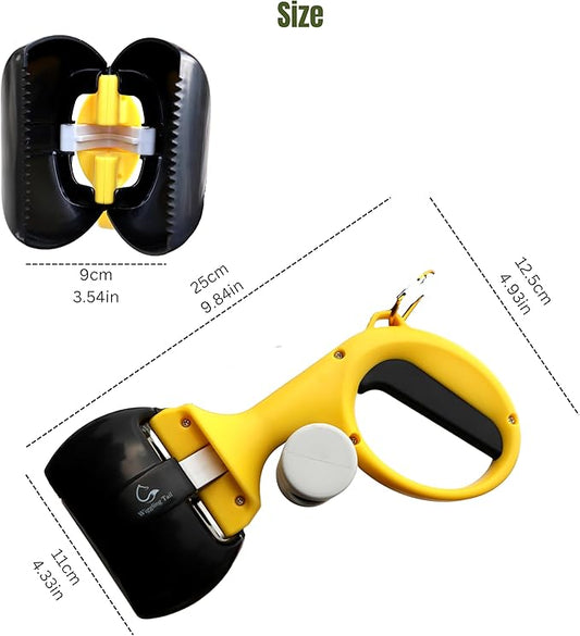 Pet Poop Scooper for Dogs and Cats, Kid-Friendly, Portable & Easy Clean Dog - Image 2
