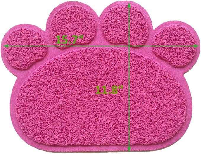 PVC Pet Dog Cat Puppy Kitten Dish Bowl Food Water Feeding Placemat, Non-Slip - Image 4
