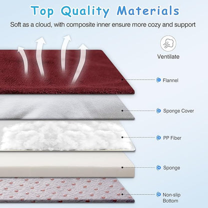 Magic Dog Super Soft Extra Large Dog Bed, 47 Inches Jumbo Orthopedic Foam Pet - Image 6