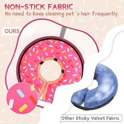 Supet Raised Inflatable Dog Cone Collar to Stop Licking, Soft Dog Cone - Image 5