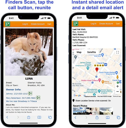 Pet Dwelling QR Code Pet ID Tag – Smart Dog & Cat ID Tags - Image 5