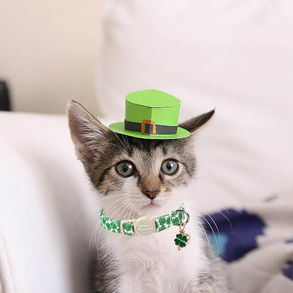 Unique style paws 2 Pack St. Patrick's Day Kitten Collar Breakaway - Image 6