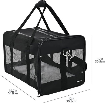 Amazon Basics Airline Approved Soft-Sided Mesh Pet Travel Carrier - Image 5