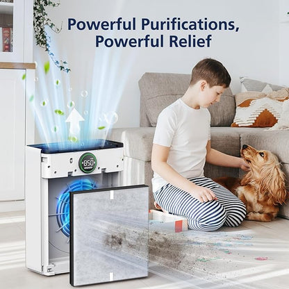 PR1 Replacement Filter for Mooka PR1 Air Purifier for Home Large Room up to - Image 4