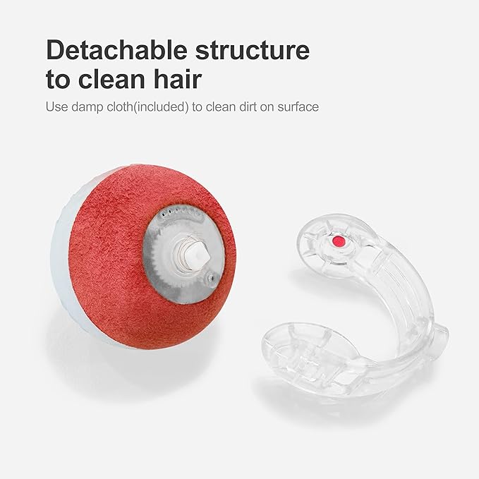 Interactive Cat Toys for Indoor Cats, The 3rd Generation Agile Moving Cat Ball - Image 6
