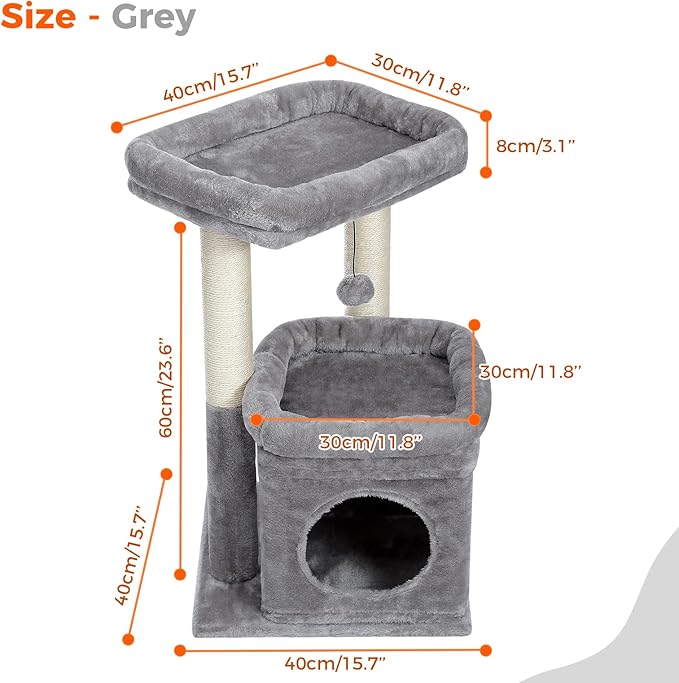PEQULTI Cat Tree Tower for Indoor Cats - Image 4