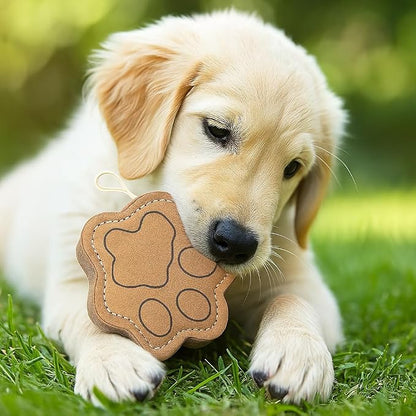 Natural Jute Dog Chew Toy – Tough Paw-Shaped Puppy Teething Toy, Durable & Safe - Image 4