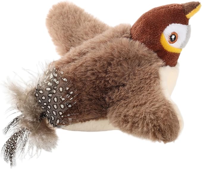 Chirping Bird Cat Toy by Poreids