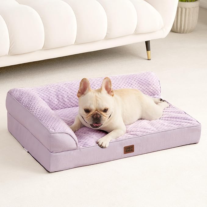 EHEYCIGA Orthopedic Dog Bed Medium Size Dogs, Memory Foam Dog Bed - Image 9