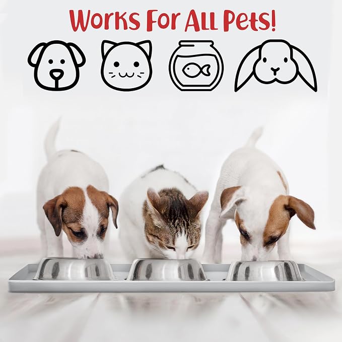 DogBuddy Dog Food Mat – Waterproof Dog Bowl Mat - Image 4