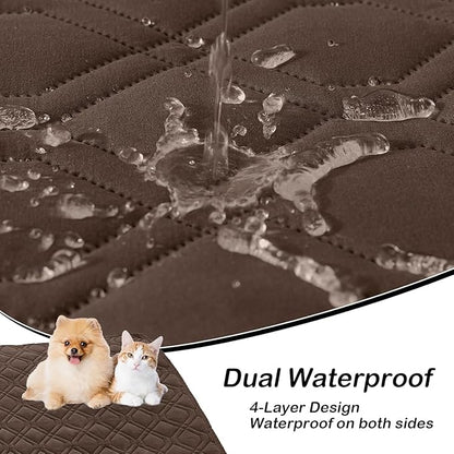hyha Waterproof Dog Bed Blanket, Soft Pet Blankets, Waterproof Couch Cover - Image 2