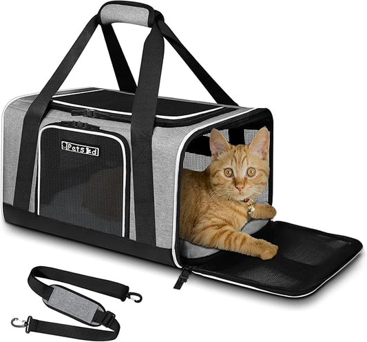 Petskd Pet Carrier 17x11x10.5 Delta American United Airline Approved, Pet by Petskd