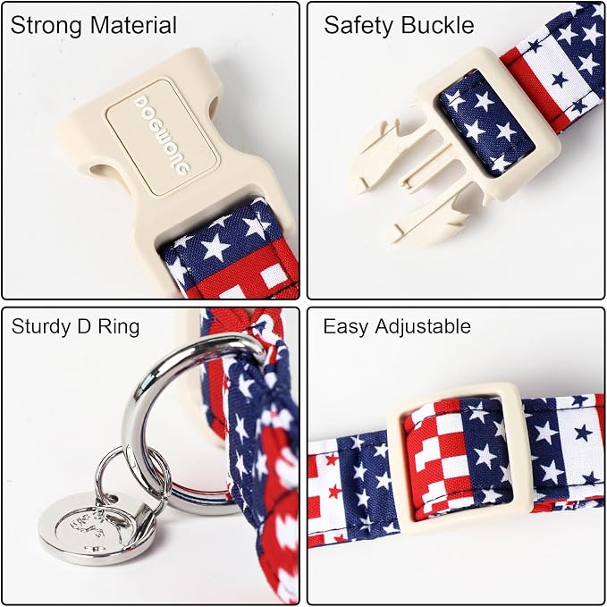 DOGWONG Cotton Dog Collar - Image 3