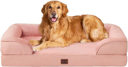 EHEYCIGA Orthopedic Dog Beds for Extra Large Dogs, Waterproof Memory Foam XL by EHEYCIGA