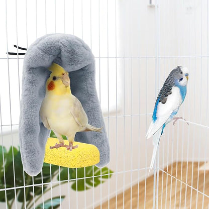 Cozy Bird Blanket Parrot Cage Snuggle Hut Warm Bird Nest House Bed Hanging - Image 5