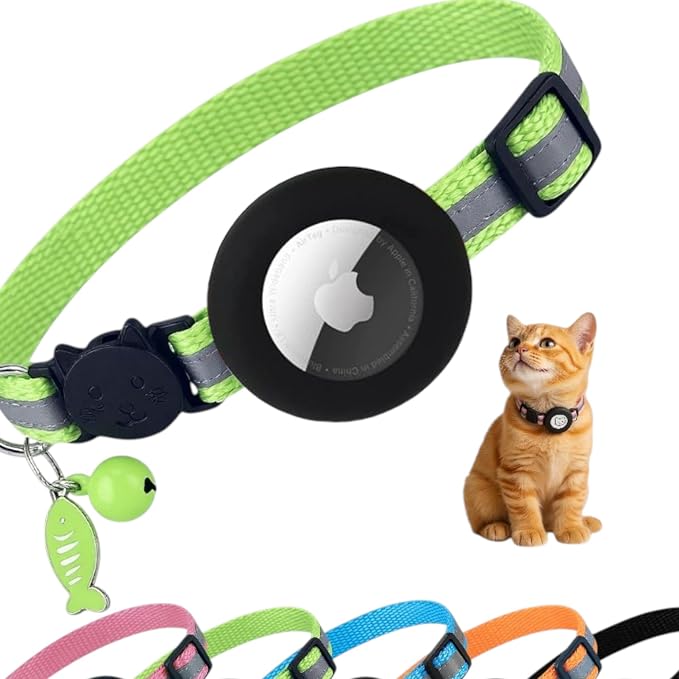 AirTag Cat Collar Airtag Holder by AmazeGoods