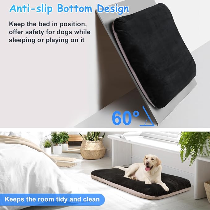 Magic Dog Super Soft Extra Large Dog Bed, 47 Inches Jumbo Orthopedic Foam Pet - Image 4